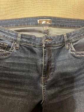 KUT from the Kloth Women's Blue Straight Denim Jeans Medium Wash